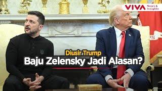 Diusir Trump, Baju Hitam Zelensky Disebut Jadi Salah Satu Alasan Pengusiran