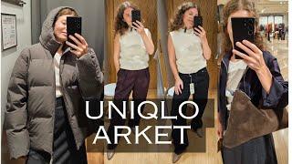 БАЗА И ТРЕНДЫ ОТ ARKET И UNIQLO. ПУХОВИКИ, КАШЕМИР, БРЮКИ...