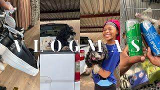 Vlogmas: Passport ️| Babysitting | Bulk Grocery shopping Haul  | South African YouTuber