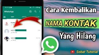 Cara Kembalikan Kontak Wa Yang Hilang - Terbaru 2024