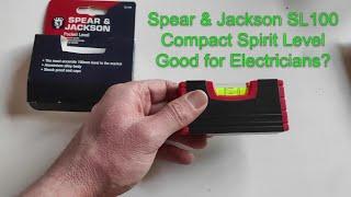 Spear & Jackson 100mm Spirit Level (SL100)