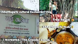 Chhattisgarhi Cultural Restaurant // Tannu is here // Vlog #2