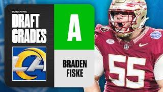 2024 NFL Draft Grades: Rams select Braden Fiske No. 39 Overall | CBS Sports