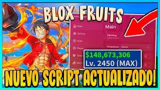 [NUEVO] HACK / SCRIPT DE BLOX FRUITS PARA PC Y CELULAR | AUTO FARM, DEVIL FRUIT FARM Y MÁS!