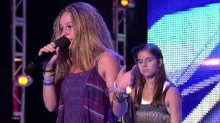 Boot Camp 2  Carly Rose Sonenclar vs. Beatrice Miller (Pumped up Kikcs) - THE X FACTOR USA