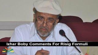 Izhar Boby Actor Dirctor PTV & AVT Comments For Rising Formuli