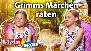 Grimms Märchen an einem Satz erkennen: Zwillinge (7) vs. Axel & Judith Milberg | Klein gegen Groß