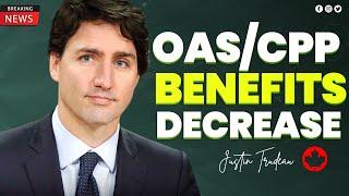 Canadian Seniors Beware: OAS Benefit Decrease For 60+ Seniors Takes Effect Tomorrow!