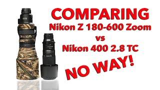 Nikon Z180 - 600 Zoom vs Z 400 2.8 TC - Comparison?