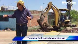 Construyen Canal Pluvial en Churintzio