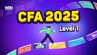 CFA Level 1 2025 CRASH COURSE Level 1 Exam | OUT NOW | Wall Street Notes Complete Course