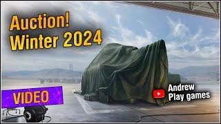 Auction World of Tanks, winter 2024