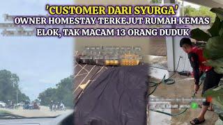 'CUSTOMER DARI SYURGA' - KEMASKAN HOMESTAY SEBELUM 'CHECK OUT', GENG MOTOSIKAL DIPUJI