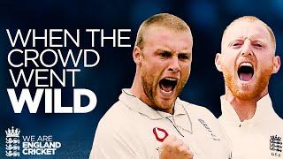 When The Crowd Went Wild | Spine-Tingling Test Moments | England Men