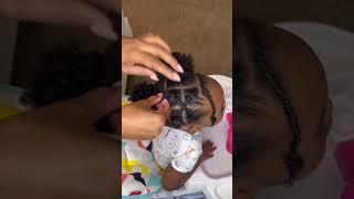 Toddler 2 Strand Twists | Kids Easy Natural Hairstyle