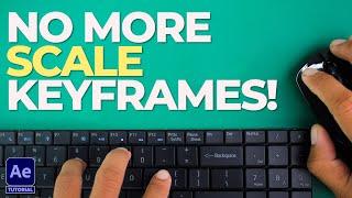 SCALE ANYTHING with NO KEYFRAMES in After Effects | Adobe After Effects Tutorial