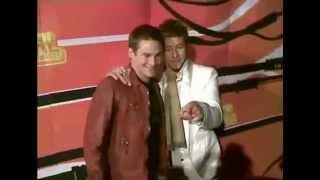 Blue - Lee Ryan and Duncan James, TRL Awards, Backstage (Italy, 25.03.2006)