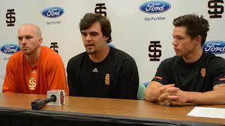 Idaho State quarterback Tanner Gueller at 2018 media day