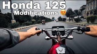 Honda 125 Engine modifications Start || speed zayda hogai bike ki || mani 7t