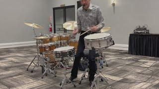 Journey drummer Steve Smith hosts clinic at 3rd Annual Louie Bellson Music Fest in Rock Falls