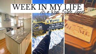 WEEK IN THE LIFE OF A BUSY REAL ESTATE AGENT | Closings | Showings | Training