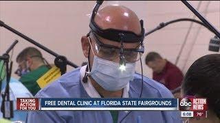 Free dental clinic in Tampa draws hundreds