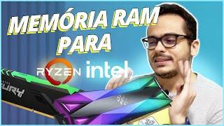 SAIBA QUAL MEMORIA RAM DDR4 COMPRAR PARA O SEU RYZEN OU INTEL