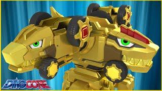 [Official] DinoCore | Series | A Brand New Golden Ultra D Buster | Dinosaur Robot | Season 1 EP13