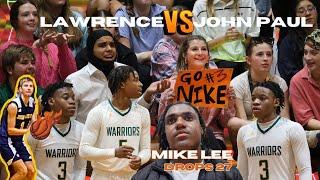 Lawrence Academy Vs John Paul! Nike Wiggins Faces Former School JP2!! Sophomore Mike Lee Drops 27!