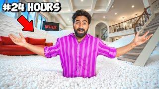 I Made Thermocol Balls Swimming Pool In My House - Challenge 
