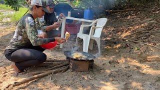 PESCARIA E ACAMPAMENTO NO RIO BRANCO ALTA FLORESTA NO PESQUEIRO DO POLACO