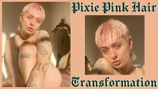  Pixie Pink Hair Transformation (from green to pink) | 𝐓𝐡𝐞 𝐓𝐚𝐲𝐥𝐨𝐫𝐞𝐝 𝐋𝐨𝐨𝐤