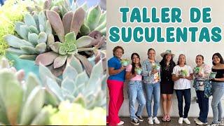 Plantando suculentas con mis suscriptores │Candy Bu