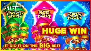 SHOCKING & HUGE! Rising Rockets Slot - I DID IT on THE BIG BET!