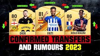 ALL NEW CONFIRMED TRANSFERS & RUMOURS!  ft. Dier, Fati, Kolo…