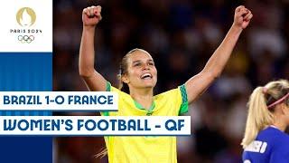 Brazil booked their spot in the women's football semi-final  | Paris 2024 highlights