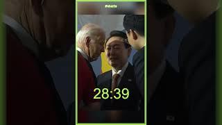 한미정상 '48초 만남', 실제로 시간 재봤더니? #shorts
