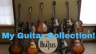 My Guitar Collection! Beatles Themed
