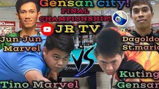 FINAL CHAMPIONSHIP GENSAN CITY 10BALLS TOURNAMENT DOUBLE | KUTING/DAGOLDOL  TINO/JUN2x | RACE-9