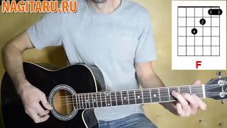 Как играть Макс Корж - Жить в кайф. Аккорды на гитаре. Разбор простого варианта (бой четверка)