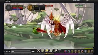 (AQW) It takes 3 minutes to kill Aranx with Lightcaster Class !!