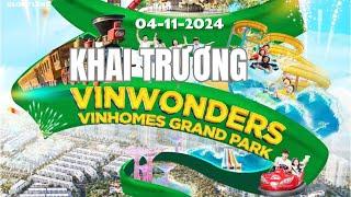 CẬP NHẬT TIẾN ĐỘ VINHOMES GRAND PARK THÁNG 11-2024