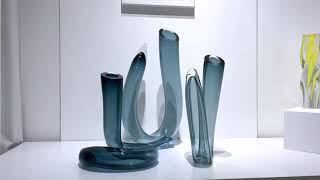 Marco Mencacci, héritier des verriers de Murano, à galerie Cyril Guernieri. Vidéo Arts in the City