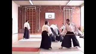 Aikido Linz DanvorbereitungsLehrgang 2001 Tanto AikiJo