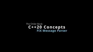 C++20 Concepts - FIX Message Parser