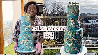 Unlocking the Art of Cake Stacking: Create a Stable and Stunning 2-Tier Delight with These Steps