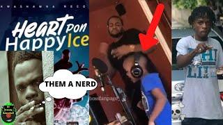 Chronic Law Diss ALKALINE In (Heart Pon Happy Ice) Teejay Son Singing In Studio | Aantsman Bank Note