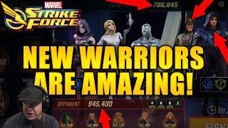 New Warriors w/Loki is Amazing - Alliance War Battles - MARVEL Strike Force - MSF