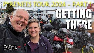 Pyrenees Parador Tour 2024. Getting to Santander via Santoña Brittany Ferries. MT10 & Street Triple