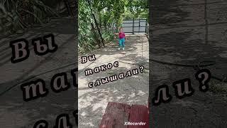 Внучка выдала в три года.